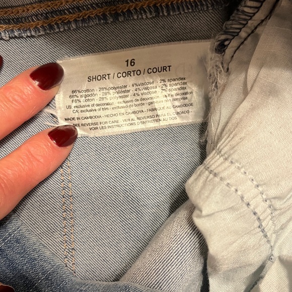 New With Tags Gloria Vanderbilt Light Blue Jeans Size 16 Short - Picture 5 of 8